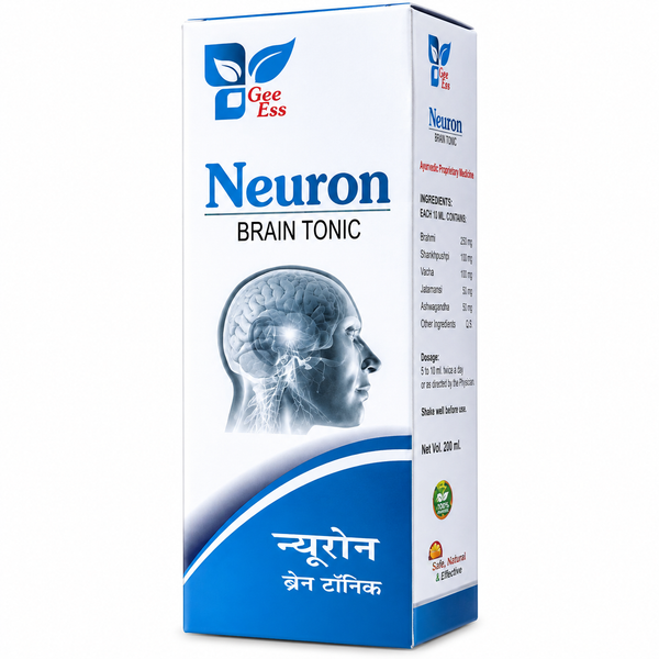 Neuron Syrup – Premium Ayurvedic Brain & Nerve Tonic